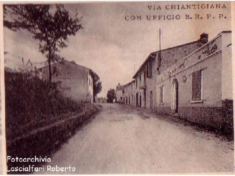 Via Chiantigiana (Ginestra Fiorentina) 1950 | Lastra a Signa