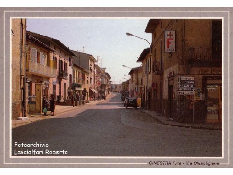 Via Chiantigiana (Ginestra Fiorentina) 1960 | Lastra a Signa