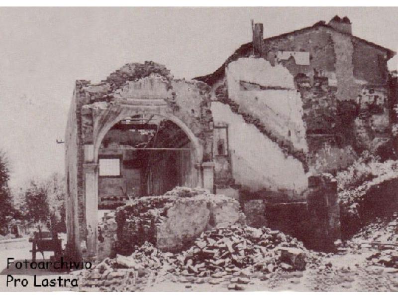 1945 - Ponte a Signa  Chiesa di Sant`Anna