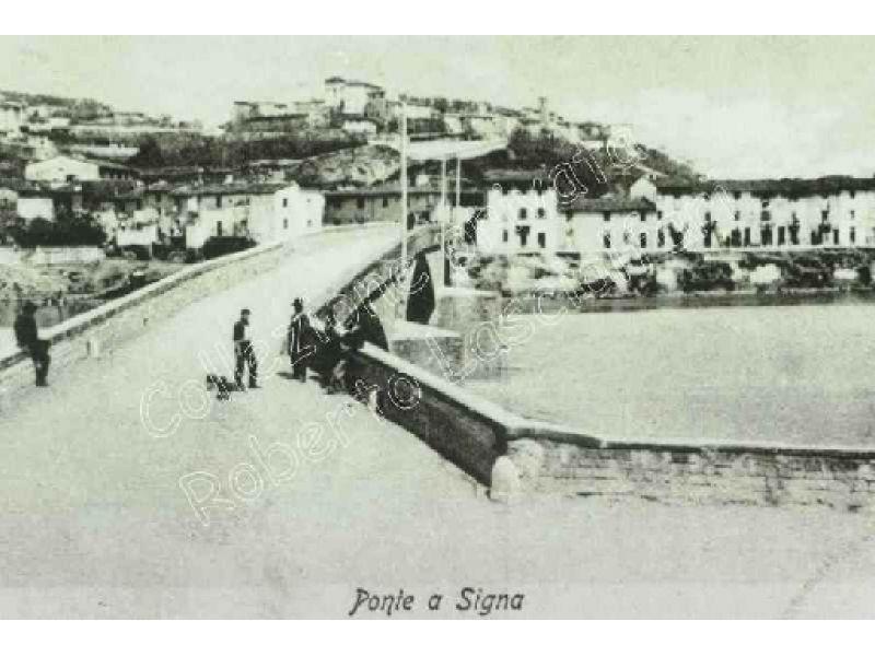 1910 Il ponte fra Ponte a Signa e Signa