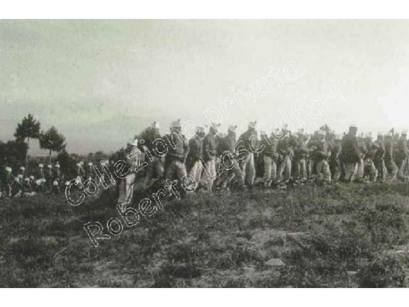 Manovre di Divisione. Soldati 1900 (Ponte a Signa)