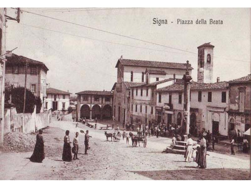 Signa, Piazza Cavour,1900 circa