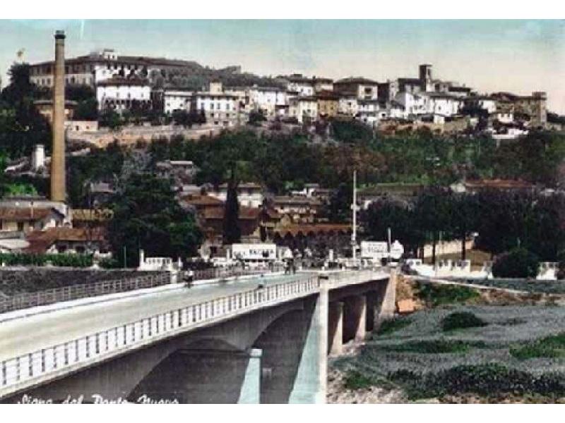 Signa, Ponte sull`Arno 1955