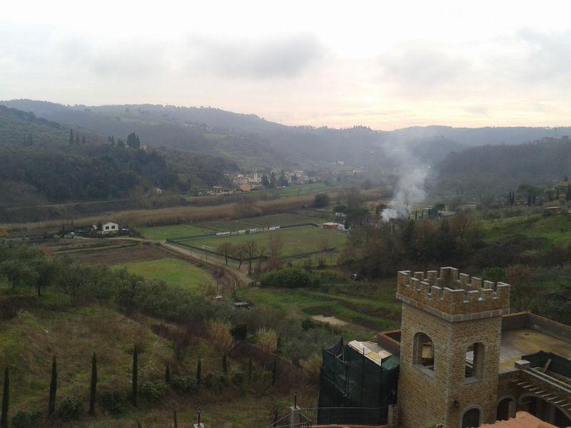 Panorama di Brucianesi da Poggio alla Malva (gennaio 2014)