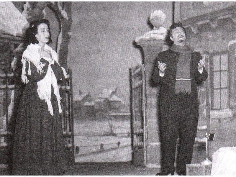 Olga Santini in Bohème (giugno 1953 Teatro Eliseo di Roma)