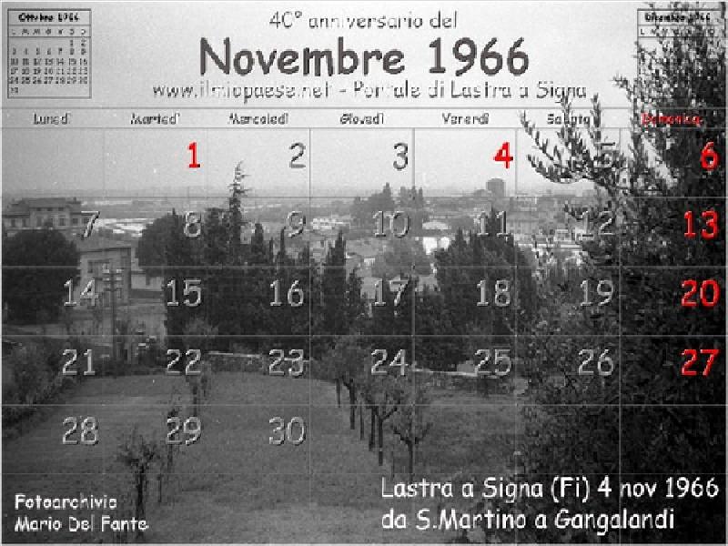 Lastra da San Martino a Gangalandi (novembre 1966)