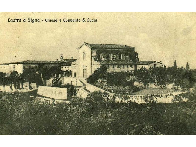 Lastra a Signa, monte Orlando, Convento di Santa Lucia 1930 circa