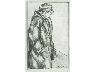 Bimbo con cappotto,1918,<br> matita su carta, mm. 170x110 (imm. 4 di 17)