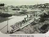 Ponte a Signa, l'arginatura d'Arno del 1903