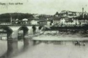 1908 Ponte a Signa e il Castel di Signa oltre il ponte