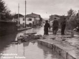 Via Livornese, ponte sul torrente Rimaggio  (4 novembre 1966) | Lastra a Signa