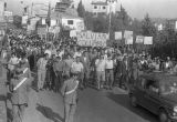 Manifestazione poolare per la salvezza della Columbus anno 1968