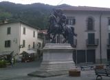 Francesco Ferrucci, monumento equestre in Gavinana di San Marcello pistoiese (Pistoia) foto 2013