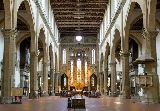 Basilica di Santa Croce, Firenze- Navata centrale..